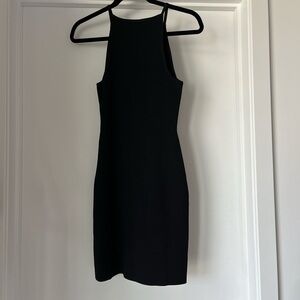 COS black bodycon dress
